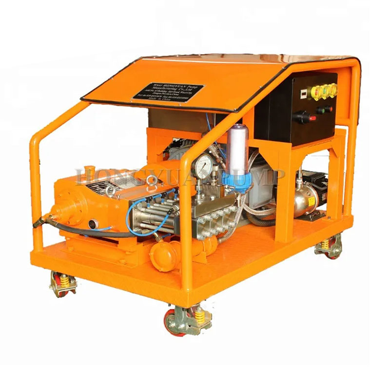Máy bơm tia nước áp suất cao 1000 Bar cho các ứng dụng phun nước trong cống